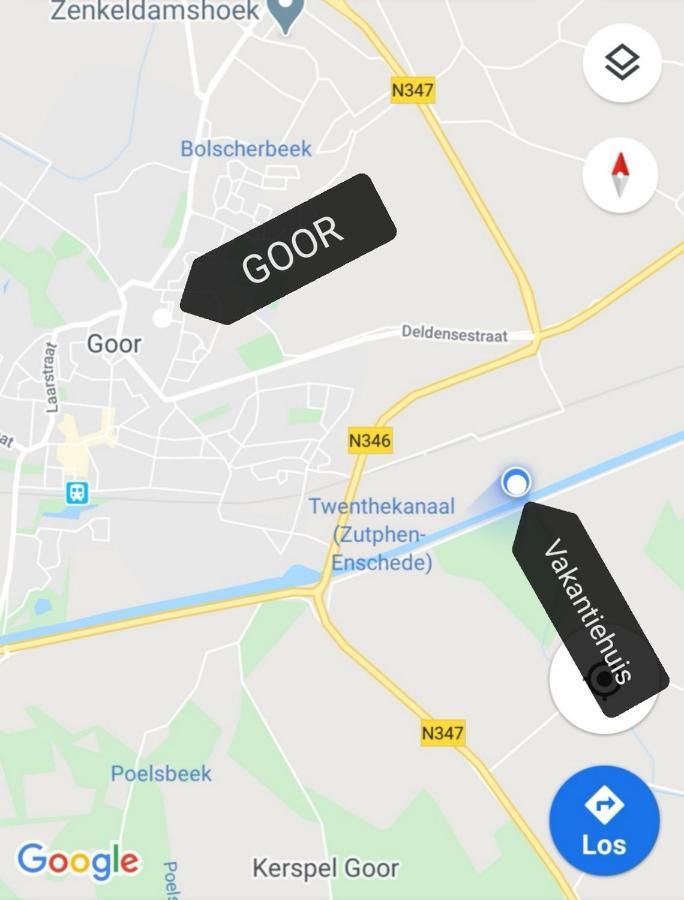 Vakantieboerderij Misset Apartment Goor Luaran gambar